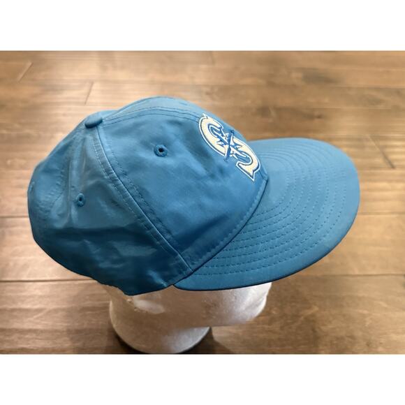 New Era 9Fifty Mens Blue MLB Seattle Mariners Adjustable Strapback Hat Cap - Picture 4 of 8